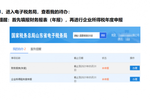 拉薩小微企業（小型微利企業），2020年企業所得稅匯繳申報表填報流程